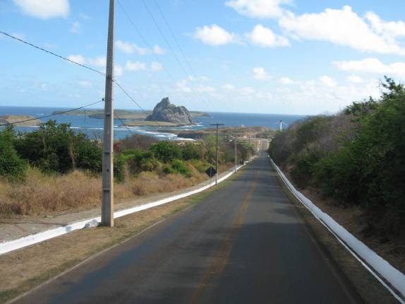 A caminho do porto em Fernando de Noronha - PE